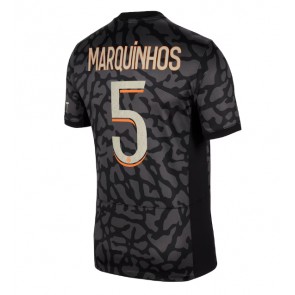 Maillot de foot Paris Saint-Germain Marquinhos #5 Troisième 2023-24 Manches Courte